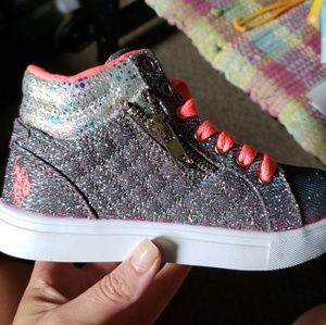 U.S. Polo Assn little girl shoes